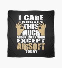 Airsoft Lover Caring Funny Quote Scarf