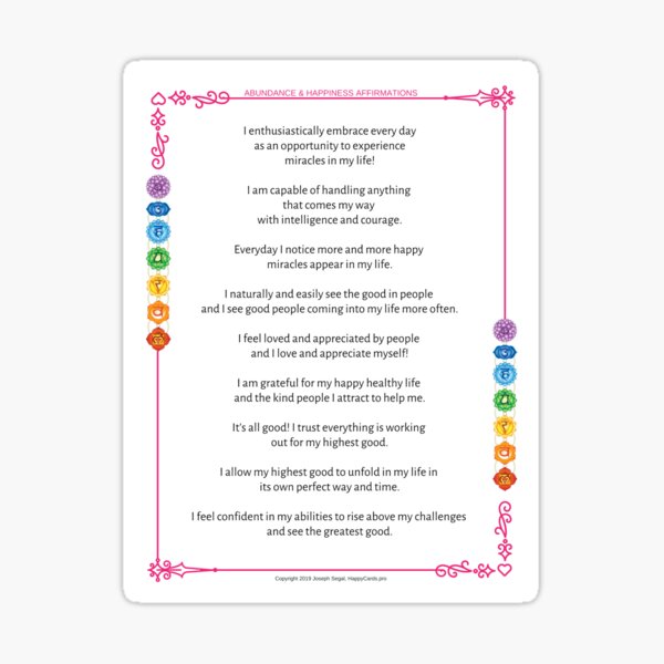 Positive Affirmations Stickers for Sale