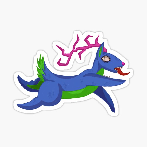 Graffitimals- Deer Sticker