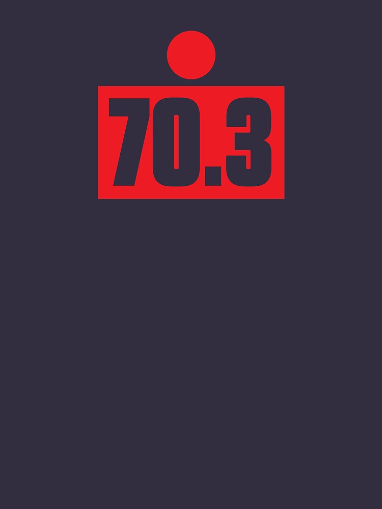 70.3 Half Ironman Triathlon Graphic by aeero