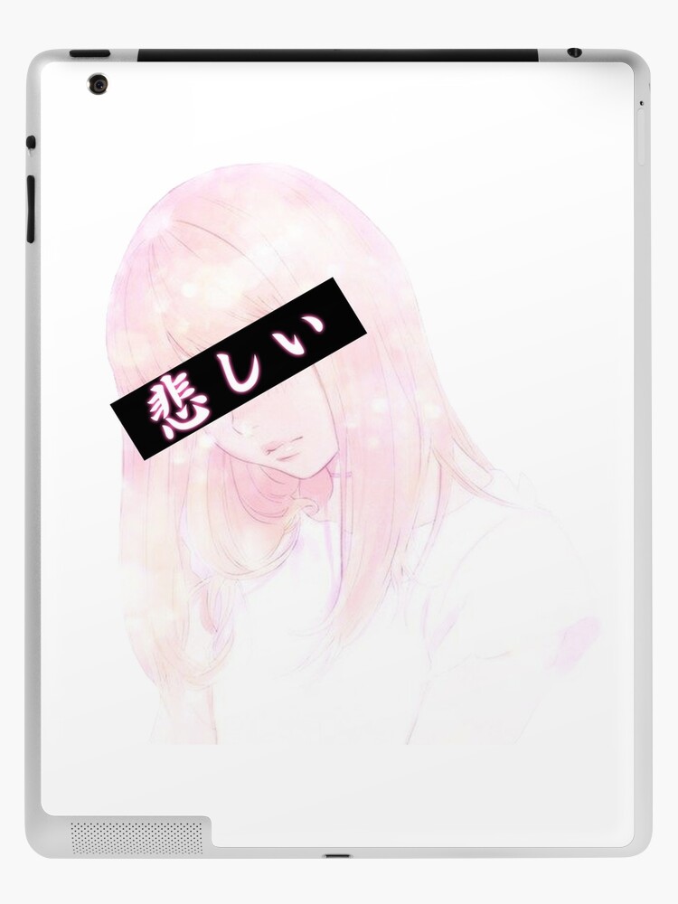 Help Me - Sad Anime Girl | iPad Case & Skin