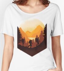 Camiseta ancha para mujer Excursionismo