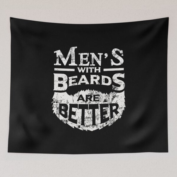 Item preview, Men's with Beards are Better Father's Day Gifts Boyfriend designed and sold by we1000.