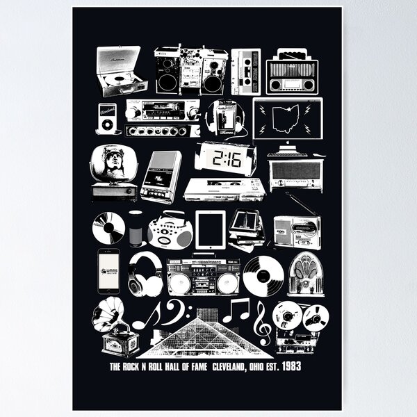 Item preview, Rock N Roll Hall of Fame designed and sold by BlankCanvasCLE.