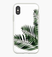Tropical Exotic Palm Leaves on #Redbubble iPhone Case