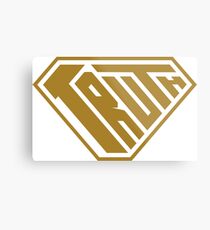 Truth SuperEmpowered (Gold) Metal Print
