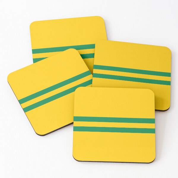 Item preview, Norwich City Yellow & Green Colours Bar Design designed and sold by Sporting Colour.