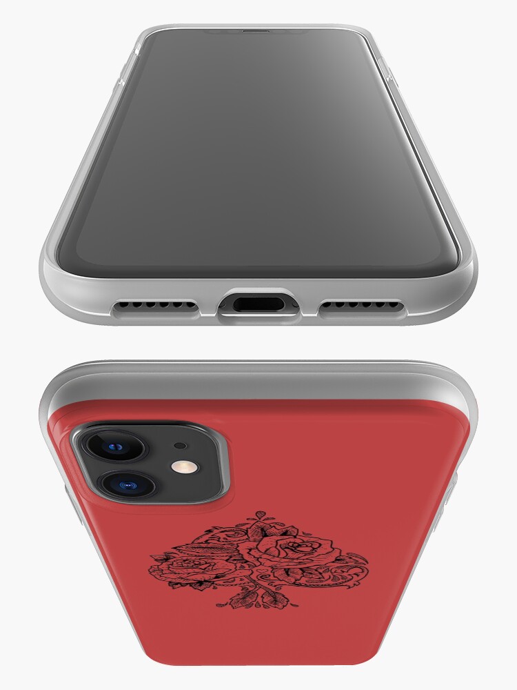 Alternate view of Flower Spade iPhone Case & Cover