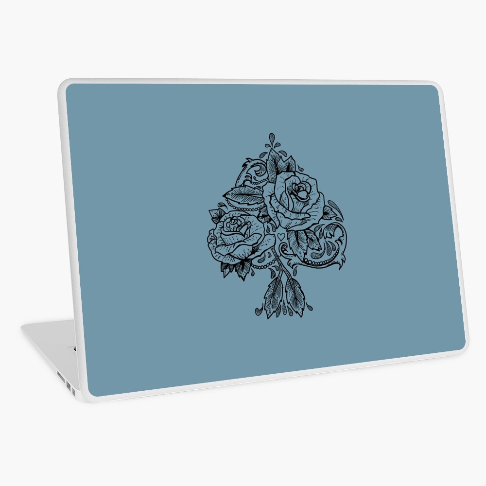 Flower Spade Laptop Skin