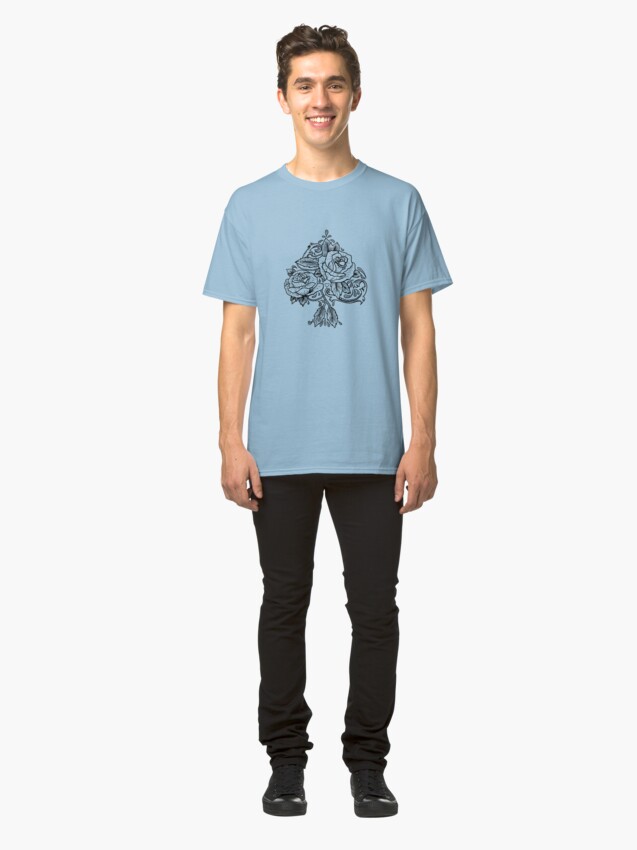 Alternate view of Flower Spade Classic T-Shirt
