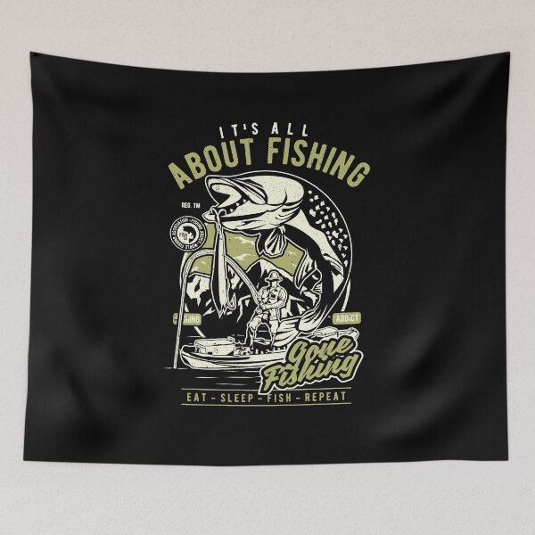 Item preview, All About Fishing designed and sold by ArtemNovus.