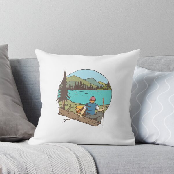 Item preview, Hike Mountain Lake Rest Tshirt designed and sold by Legendemax.
