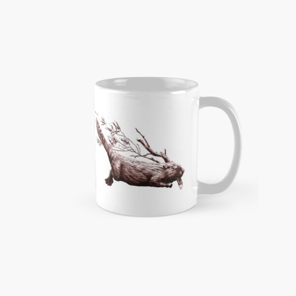 Swimming Beaver Mug Classic Mug