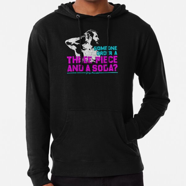 Three Piece And A Soda - Jorge Masvidal Lightweight Hoodie