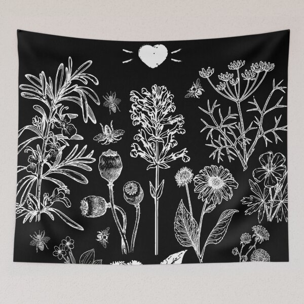 Item preview, Plant these save the bees - hippie nature environment designed and sold by holgerbrandt.photo.