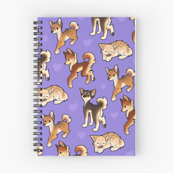 Item preview, Chibi Shibe Pattern designed and sold by NoirFaux.