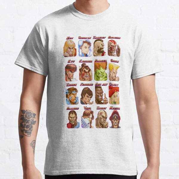 Street fighter Sélectionner T-shirt classique