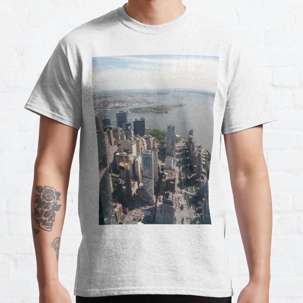 Manhattan, #Manhattan, New York, #NewYork, NYC, #NYC, New York City, #NewYorkCity Classic T-Shirt