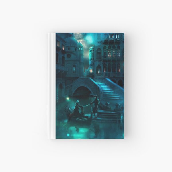 Venice Moon Hardcover Journal