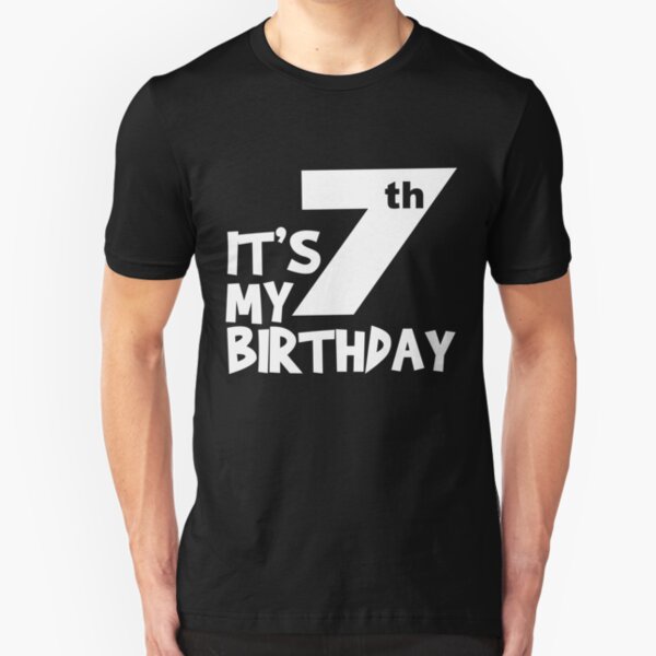 7th Birthday T-Shirts | Redbubble