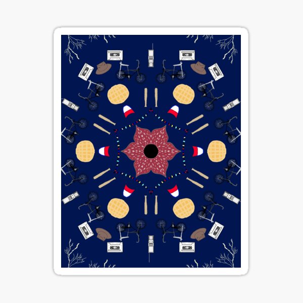 Item preview, Stranger Things Mandala designed and sold by llamallama-.