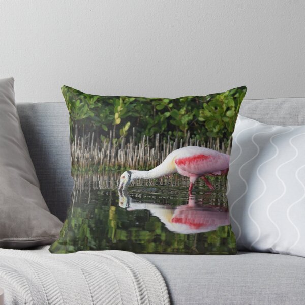 Item preview, Roseate Spoonbill Reflection designed and sold by Susan Wallace.