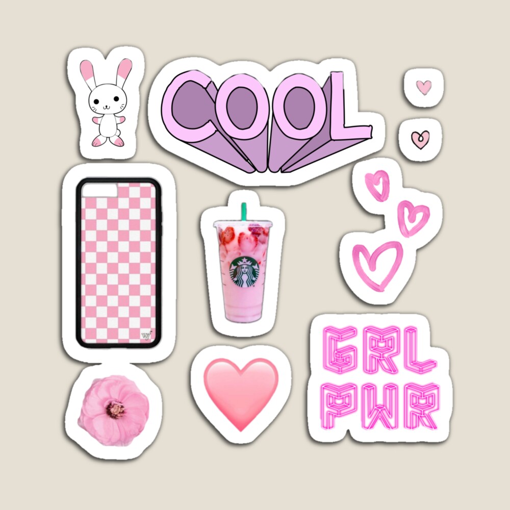 Pastel aesthetic sticker pack Sticker for Sale by swaygirls