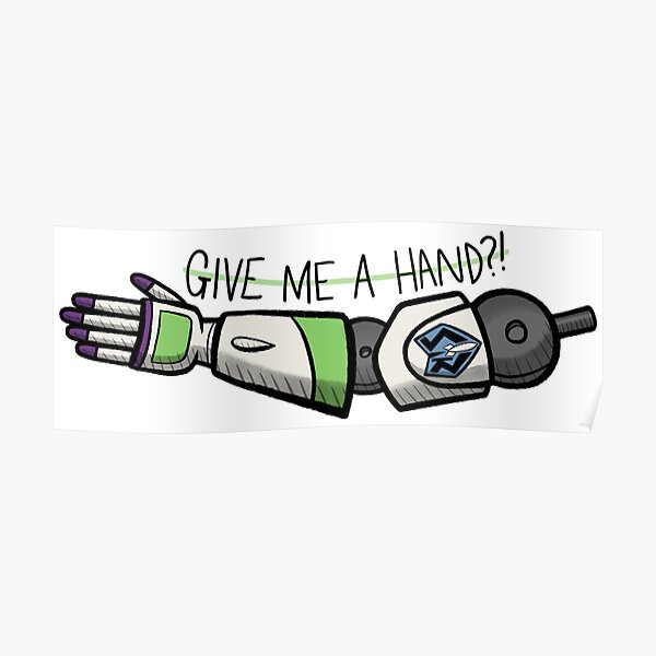 give-me-a-hand-poster-for-sale-by-bls15-redbubble