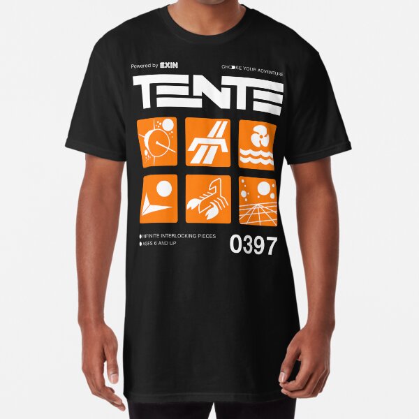 Tente juego de construcción años 80 Camiseta larga