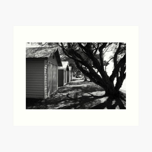 Item preview, Blairgowrie Beach Houses Black & White  designed and sold by Lumière Unique |  Unique Light.