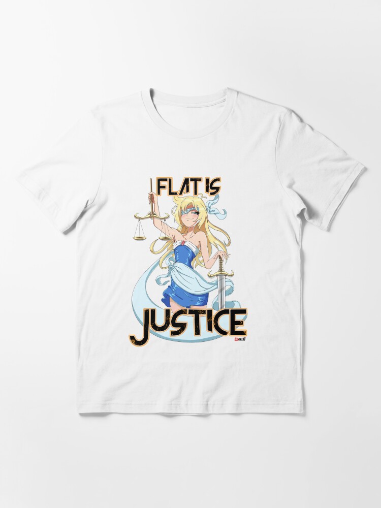 Flat is Justice | Essential T-Shirt