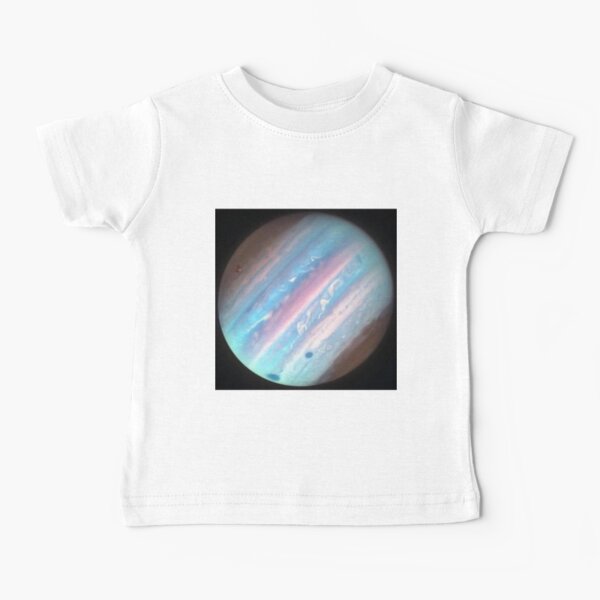 Planet, atmosphere, sky, science, astronomy, illustration, saturn, galaxy, space, exploration Baby T-Shirt