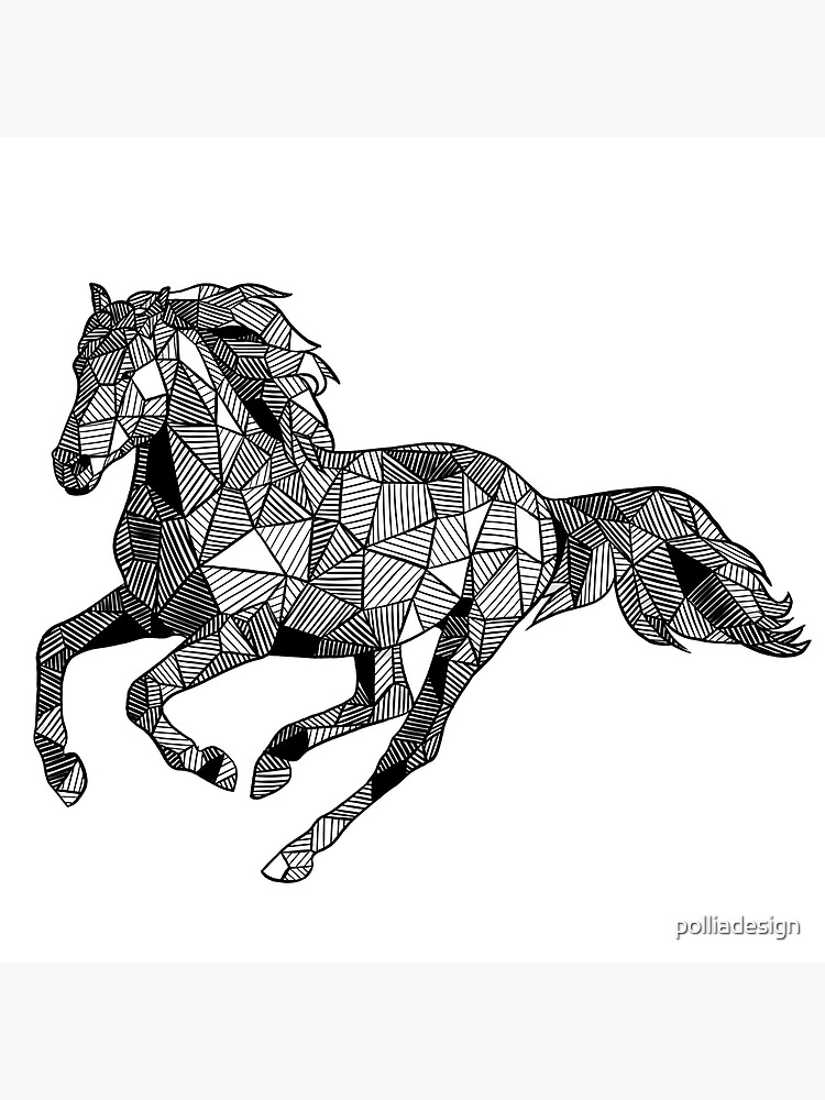 Running horse sketch hi-res stock photography and images - Alamy