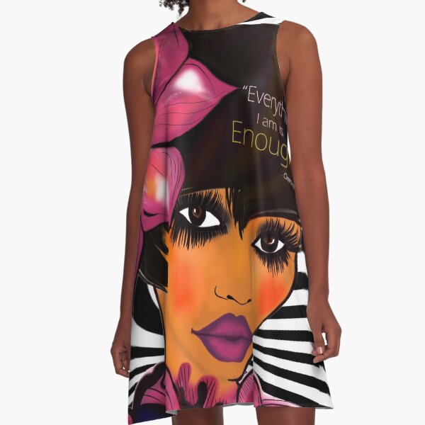 ENOUGH- NO STIGMA COLLECTION A-Line Dress