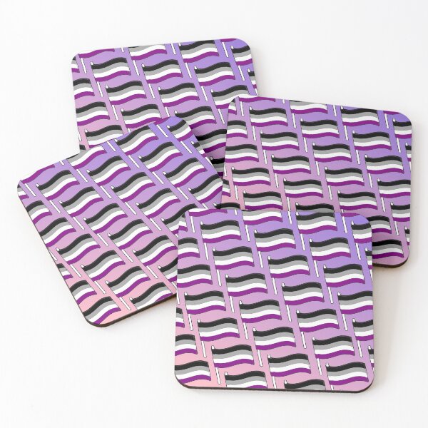 Item preview, Asexual Pride Flag Pattern designed and sold by backgroundsmia.