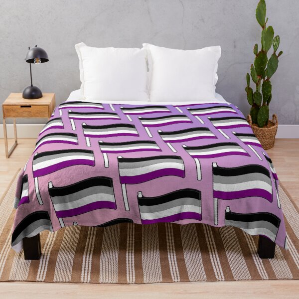Item preview, Asexual Pride Flag Pattern designed and sold by backgroundsmia.
