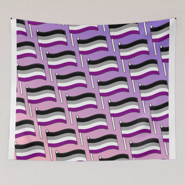 Item preview, Asexual Pride Flag Pattern designed and sold by backgroundsmia.