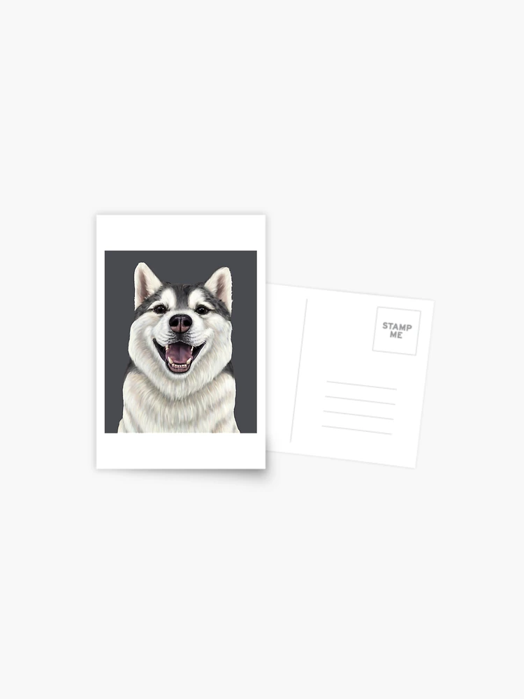 Siberian Husky Dog Welcome Mat – iCustomLabel