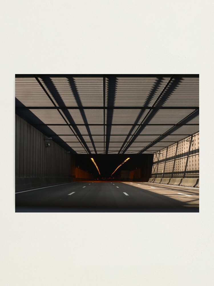 Alternate view of Entering the tunnel Photographic Print