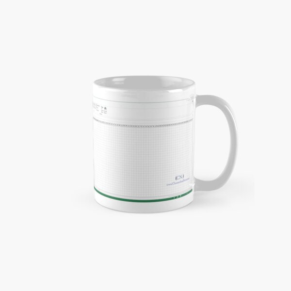 Excel Ninja (Green) - Fair Skin Classic Mug