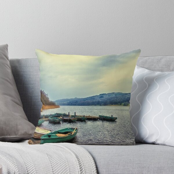 Item preview, Boats on Esthwaite designed and sold by Vicki Field.