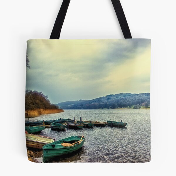 Item preview, Boats on Esthwaite designed and sold by Vicki Field.
