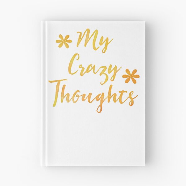 Item preview, My Crazy thoughts (perfect for a crazy persons journal!) designed and sold by jazzydevil.