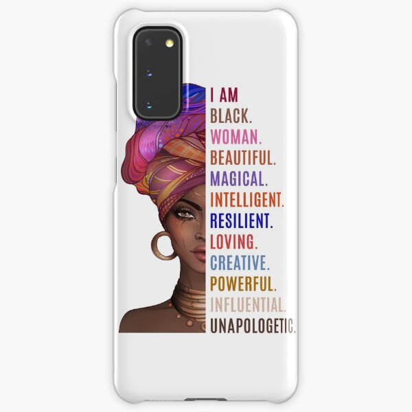 I Am a Powerful Black Woman Samsung Galaxy Snap Case