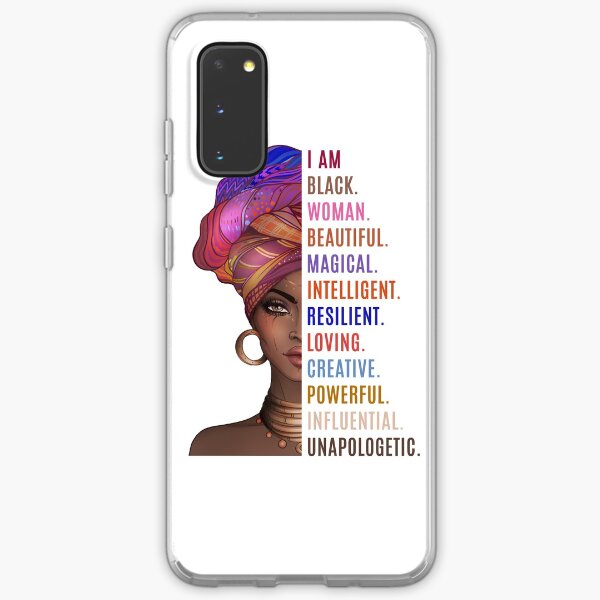 I Am a Powerful Black Woman Samsung Galaxy Soft Case