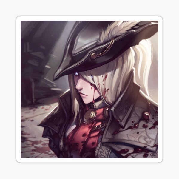 Lady Maria Of The Astral Clocktower Sticker For Sale By   St,small,507x507 Pad,600x600,f8f8f8.u4 