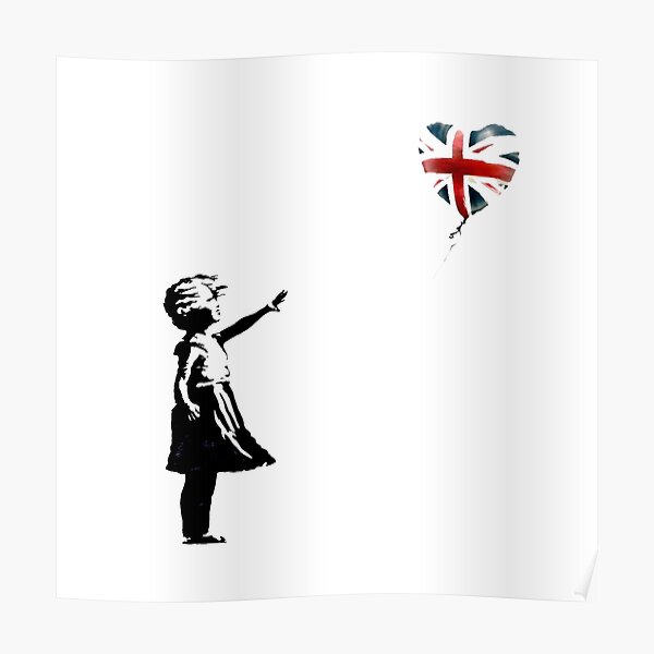 Banksy gave free art to people who don’t vote Tory Poster