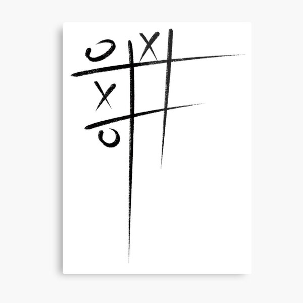Noughts And Crosses Wall Art Redbubble