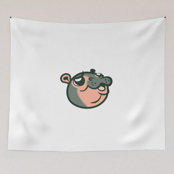 Item preview, Concerned Hippo designed and sold by CoolCharacters.