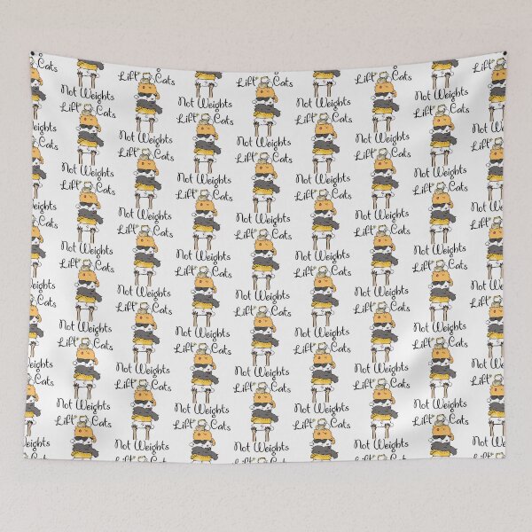 Item preview, Lift Cats Not Weights designed and sold by Flash-Jordan.